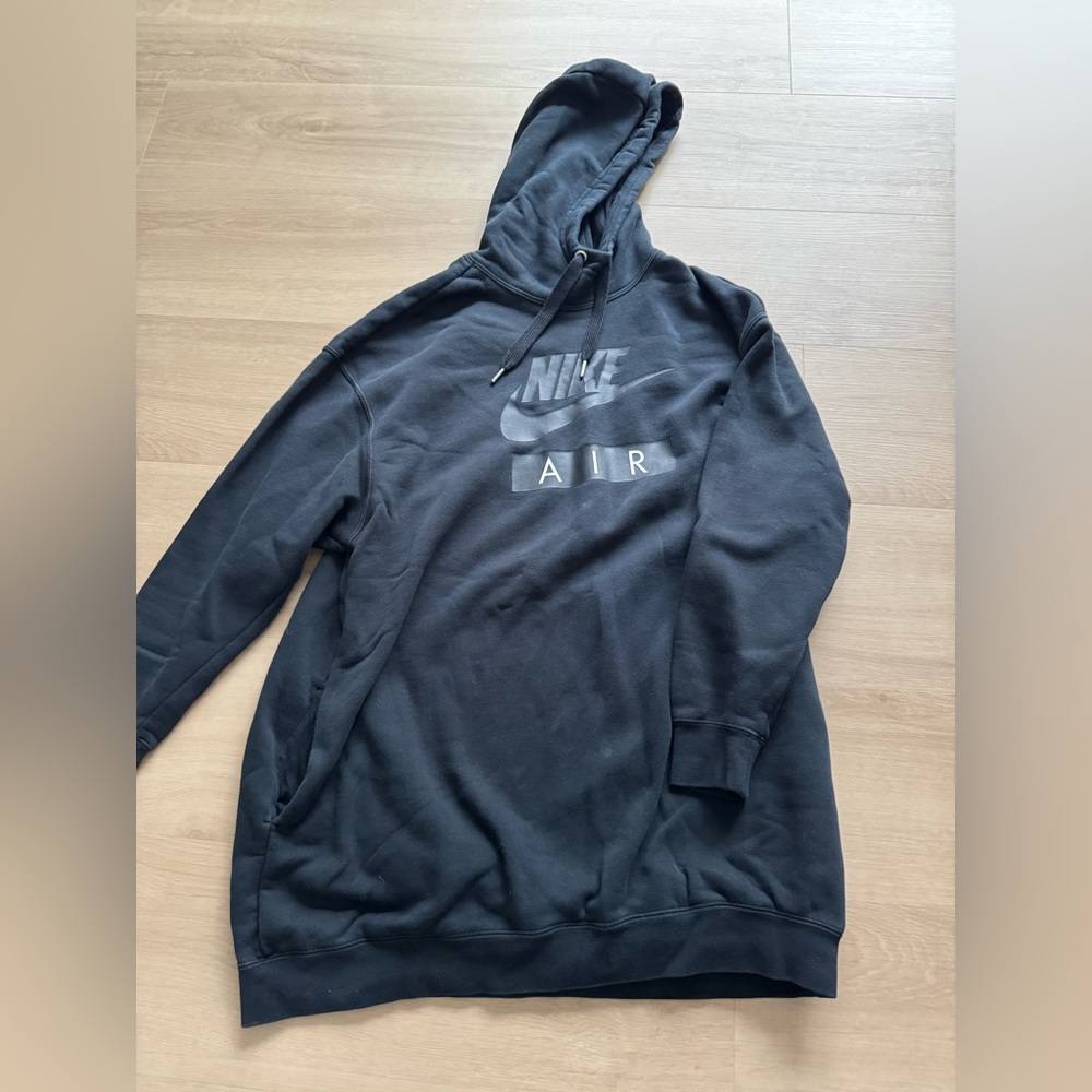 Nike Air Black Hoodie Dress (Size Small)
